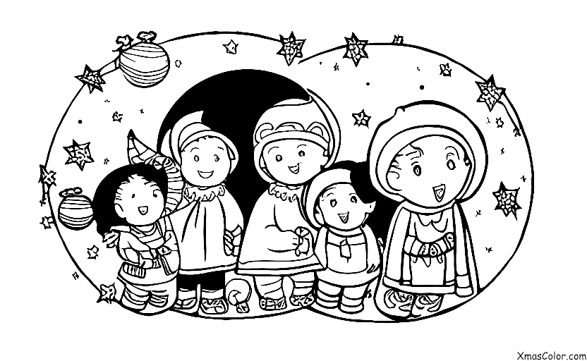 Christmas / The Christmas Story: The shepherds and the angels