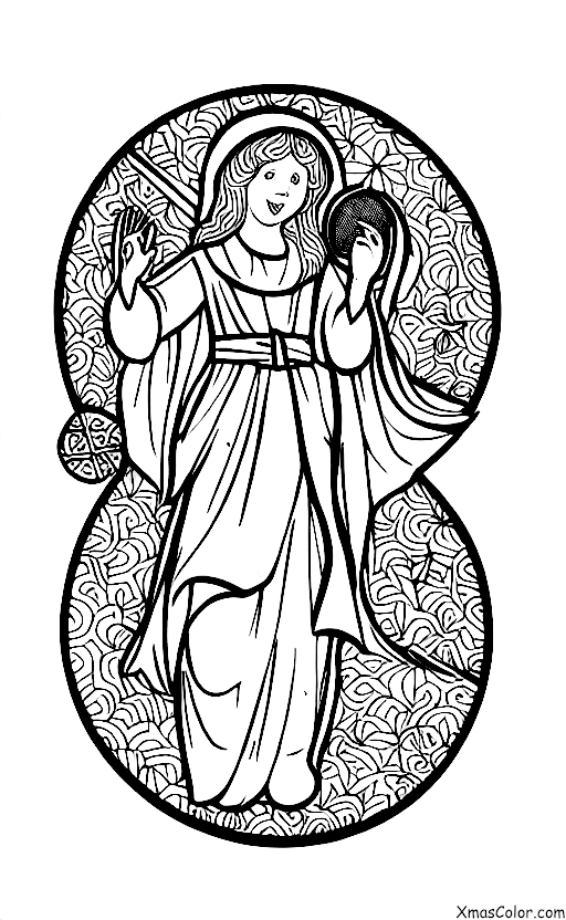 Christmas / The First Noel: The First Noel being sung by a angelic choir