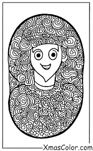 Christmas / The First Noel: The First Noel being sung by a lone voice in the snow