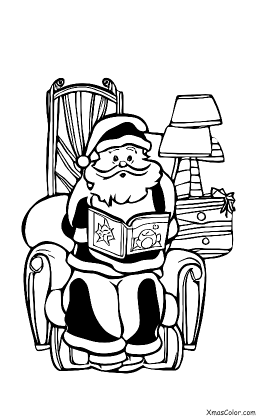 Christmas / The North Pole: Santa Claus at the North Pole