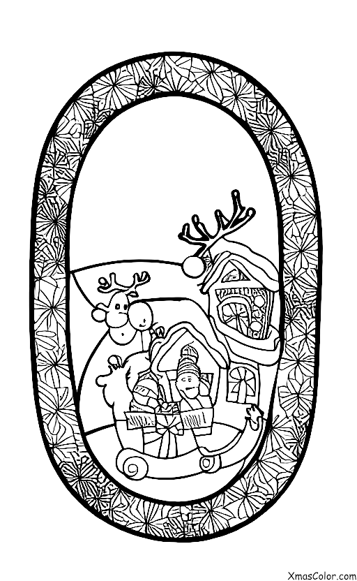 Christmas / The South Pole: Santa's sleigh