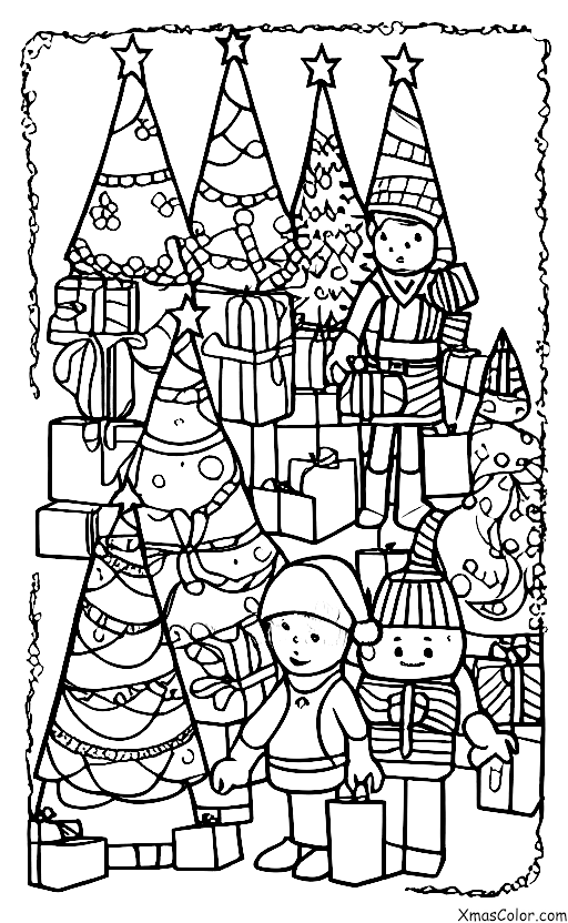 Christmas / Toy Soldiers: The toy soldiers guard the Christmas tree