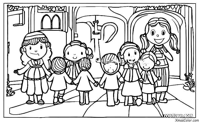 Christmas / Traditions on Christmas: Going to church