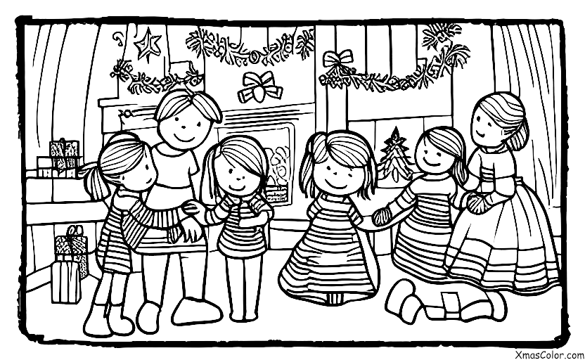 Christmas / Traditions on Christmas: Spending time with family