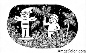 Christmas / Unusual Christmas: Christmas in the beach