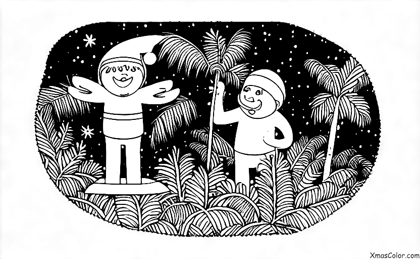 Christmas / Unusual Christmas: Christmas in the beach