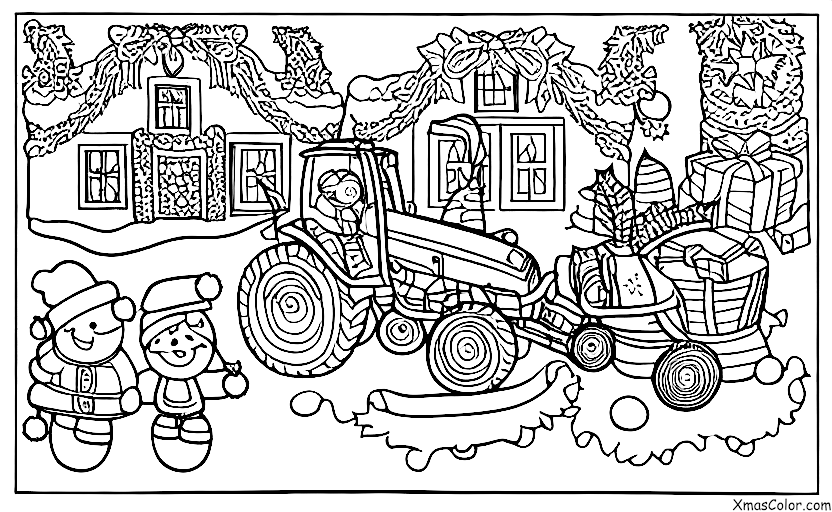 Christmas / Unusual Christmas: Christmas in the country