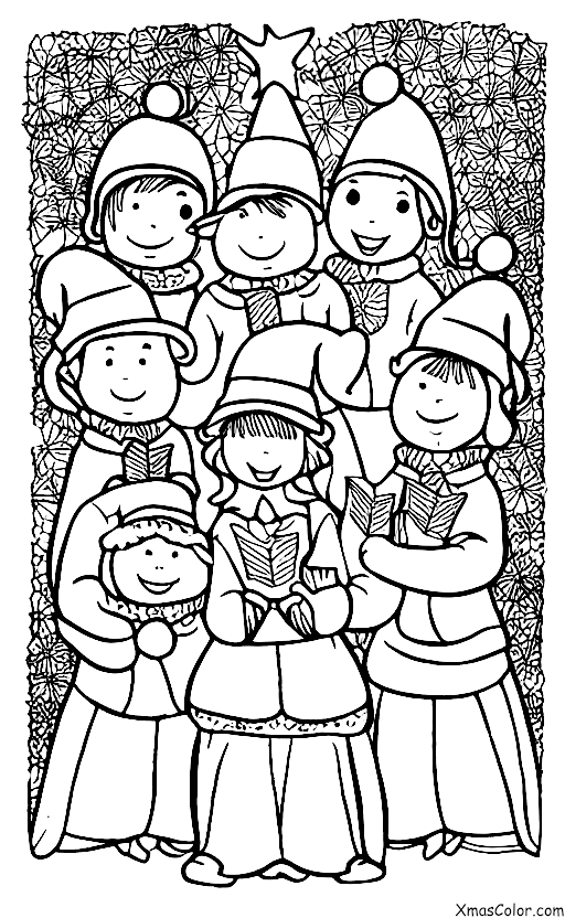 Christmas / Winter Wonderland: Christmas carolers