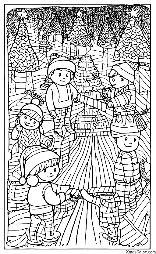 Christmas / Winter Wonderland: Christmas tree farm