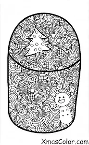 Christmas / Wrapping Christmas Gifts: Wrap the gifts in different colors