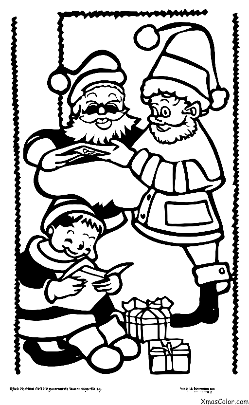 Christmas / Writing Letters to Santa: Santa responded to a child's letter