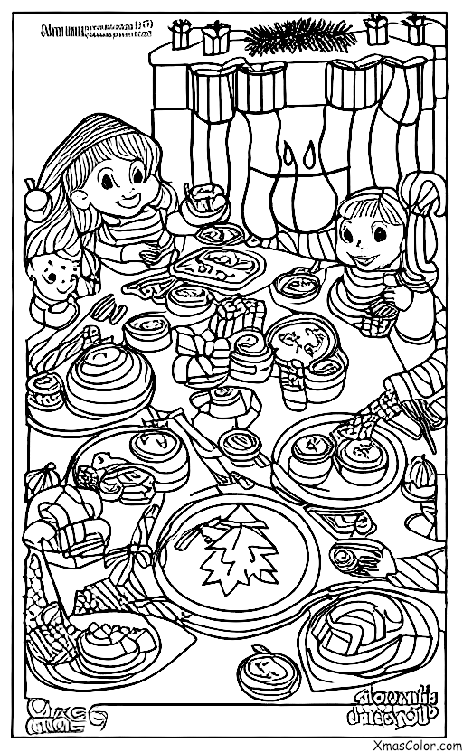 Christmas / Yule: Yule feast